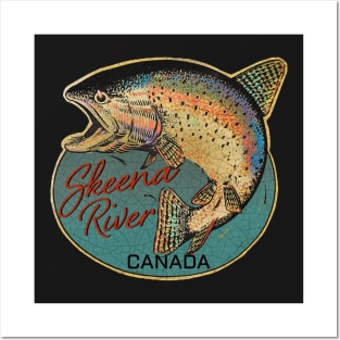 Skeena River BC Canada Posters and Art